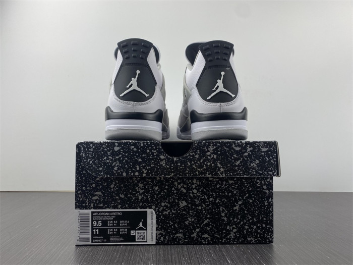 Air Jordan 4 Retro（GS）“military Black” DH6927-111