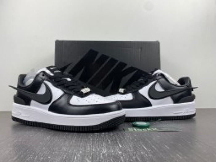 AMBUSH x Nike Air Force 1 Low "White and Black Hook" DV3464-007