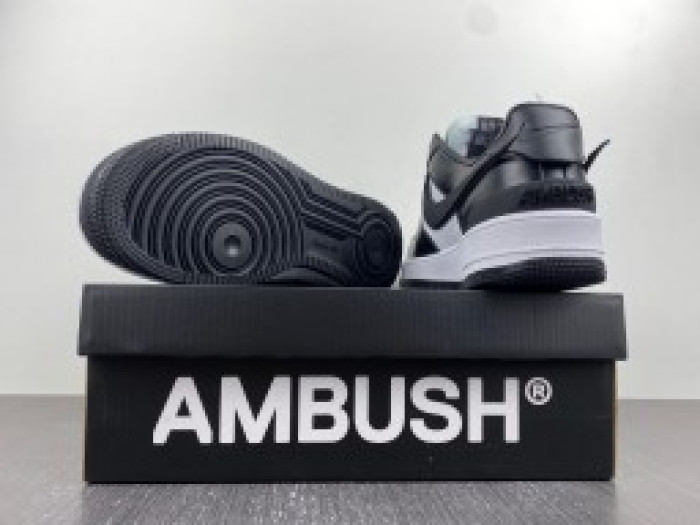 AMBUSH x Nike Air Force 1 Low "White and Black Hook" DV3464-007