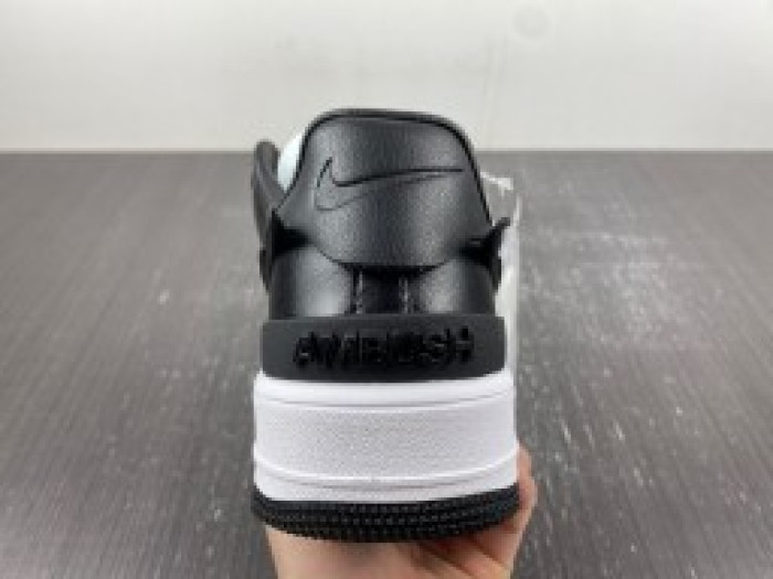 AMBUSH x Nike Air Force 1 Low "White and Black Hook" DV3464-007