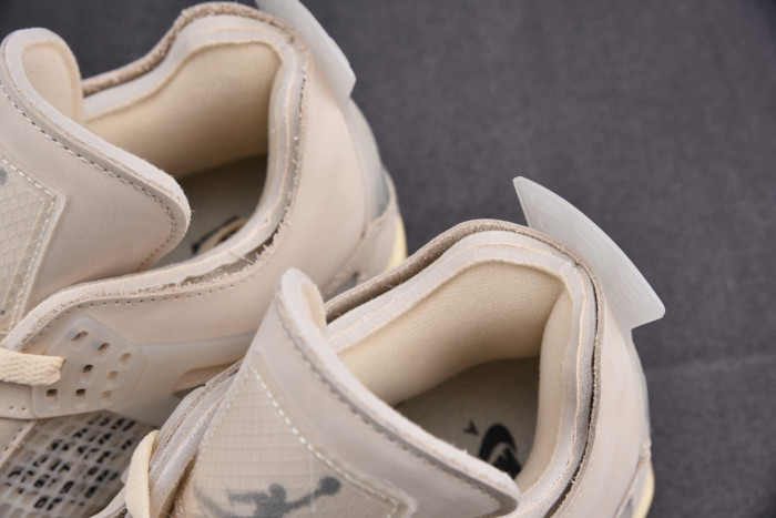 Off-White x Air Jordan 4 “Sail” CV9388-100