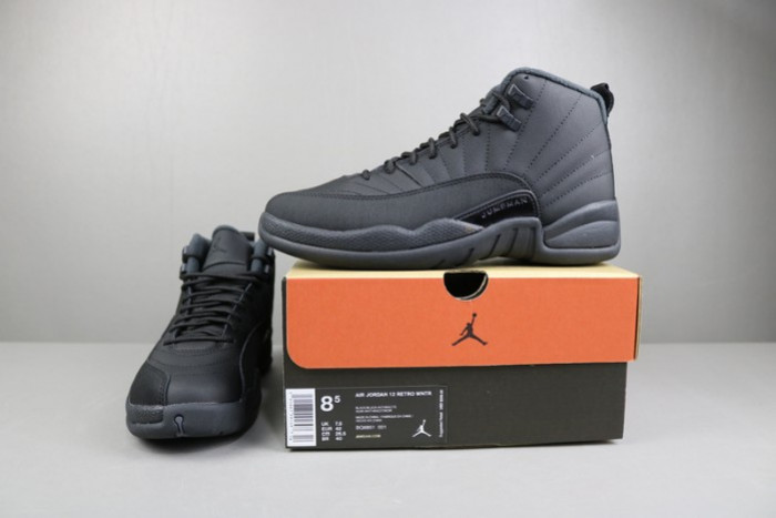Air Jordan 12 Winterized Black Anthracite BQ6851-001